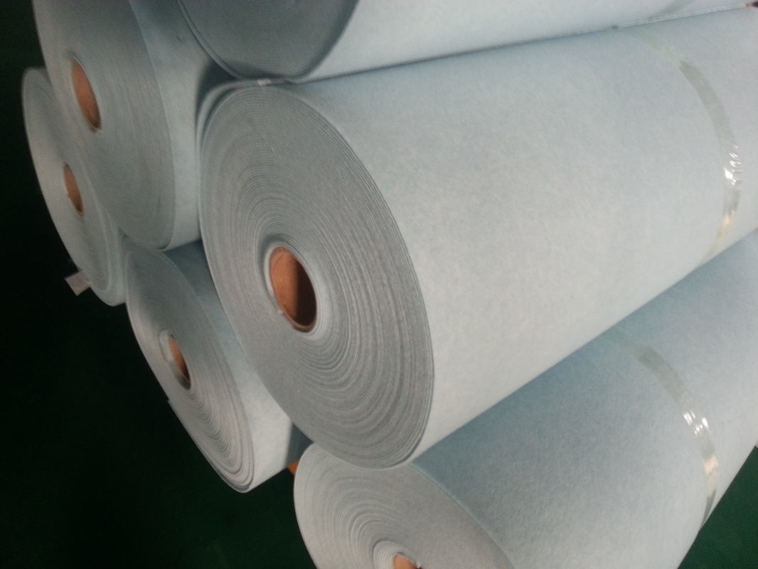 Plain Style Needle Punched Non Woven Fabric 100% Polyester Material 50gsm - 500gsm
