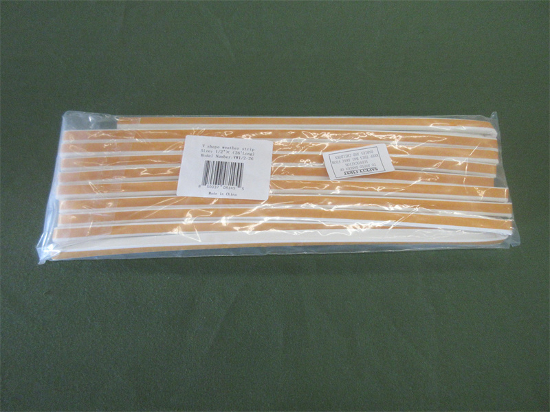PE PU Foam Sealing Strip Sliding Door Weather Seal ODM OEM