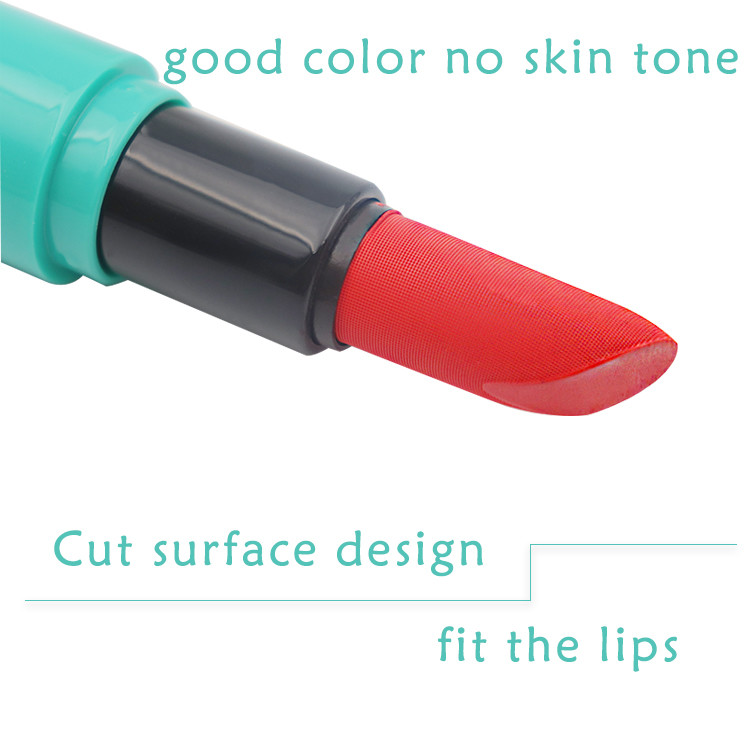 8×2cm 3C Color Herbal Matte Lip Stick Shell Long Lasting