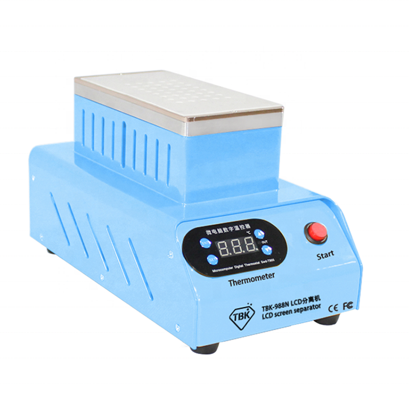 TBK 988N built in double pump separator multi function mobile phone LCD maintenance constant temperature heating table