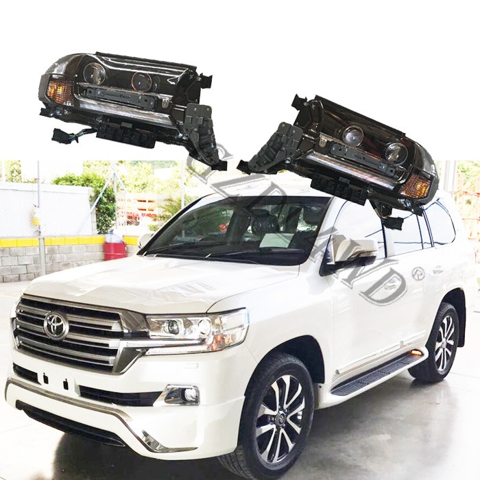 Toyota Land Cruiser Lc200 Prado Clear LED Turn Lamp / Car Head Light