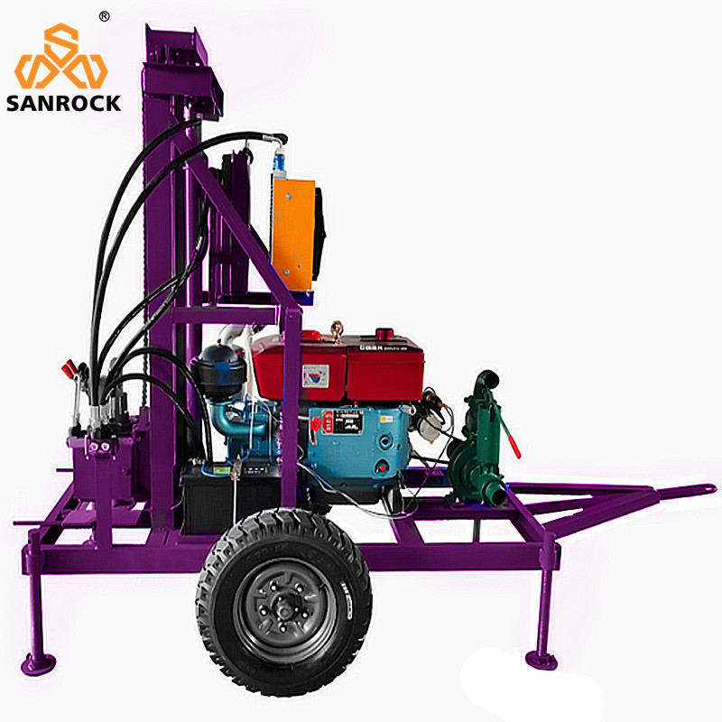 Deep Well Drilling Rig Machine Rotary Borehole Drilling Equipment