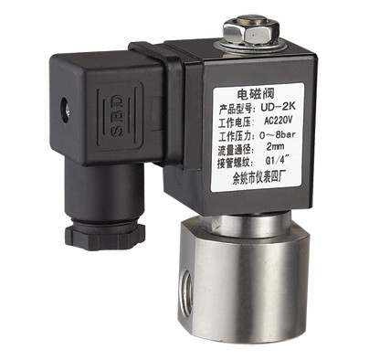 Stainless Steel Miniature Solenoid Valve Normally Open NO 24vdc NPT Thread