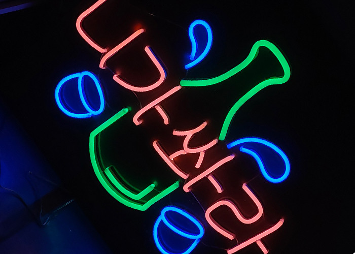 Beer neon sign light lettering 12v led neon flex silica gel 5*12mm