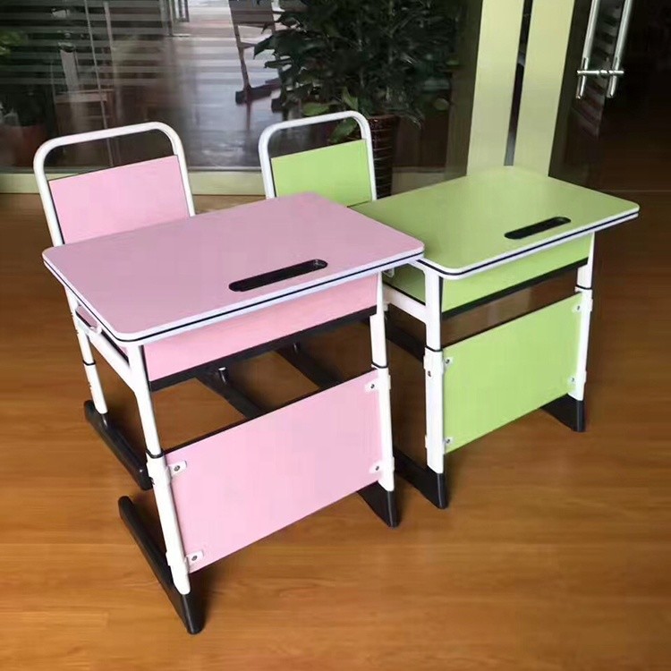 BIFMA Metal Rust Removed School Desk With Chair