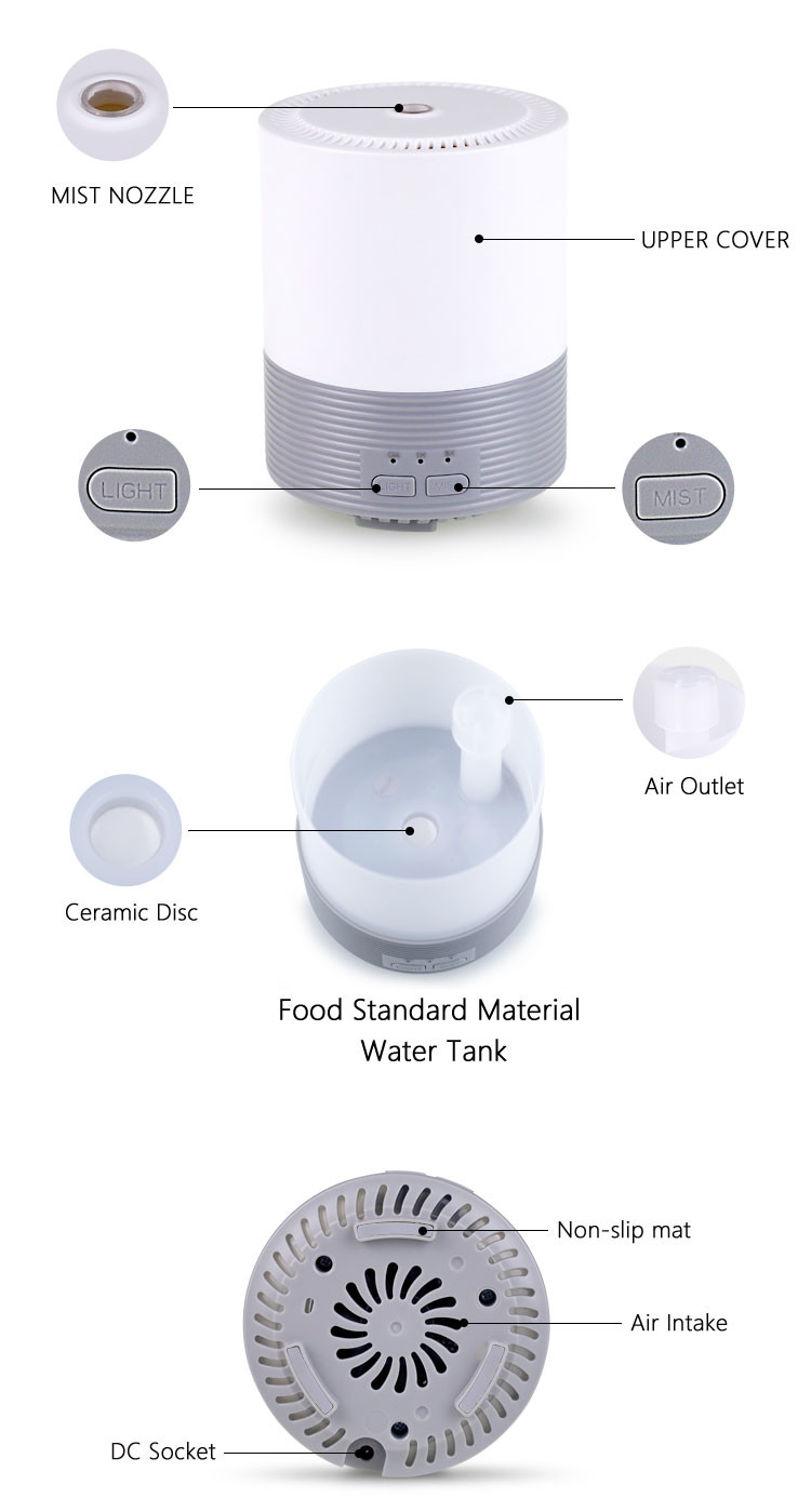 100ml Cool Mist Aroma Diffuser