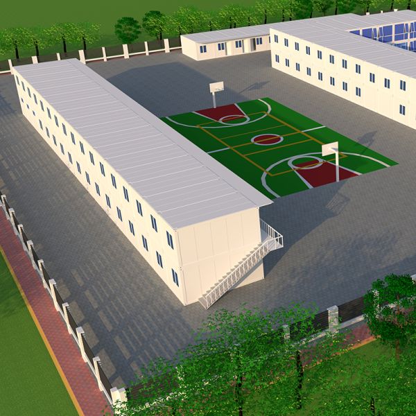 Portable Prefabricated Container House Flat Pack with Glass Office Tiny Home Trailer for Urban Living-for Bathroom and Kitchen