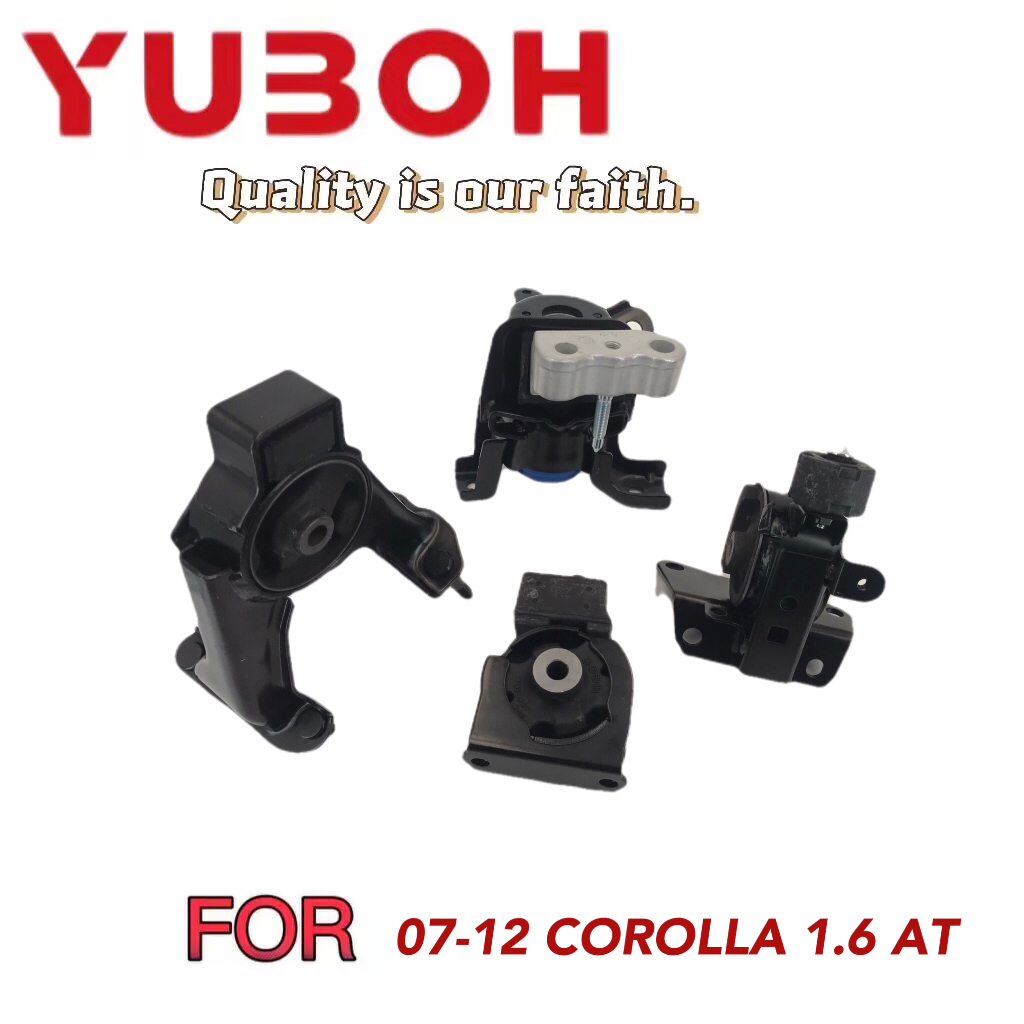 Rubber Engine Mount for Toyota Noah Nissan UD Corolla 07-12 1.6L AT Kia Sportage Fielder