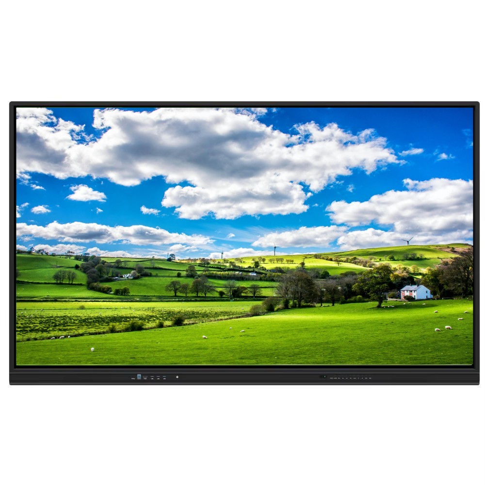 4K Resolution Interactive Flat Panel 350 Brightness High Brightness And 15W * 2 Speakers Android 13 Interactive Whiteboard For School Education And