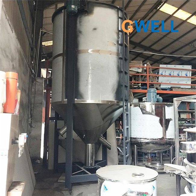 Plastic Granules High Speed Mixer For Plastic Raw Material Mixing Machine