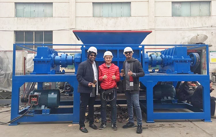 Double Shaft Shredder Machine for Scrap Metal Plastic Crusher Aluminum Iron Steel Shredding Machine Price