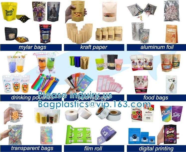 Aluminum Foil Bag, Mylar Bag With Zipper, Moisture Barrier Bag, Herbal Potpourri Bag