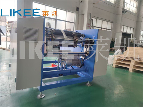 Semi-automatic 305m Rewinding Length House Foil And Paper Rewinding Machine With 2 Spindles