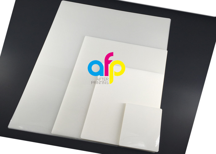 Transparent Pouch Laminating Film Sheets For Picture / ID Card Protection