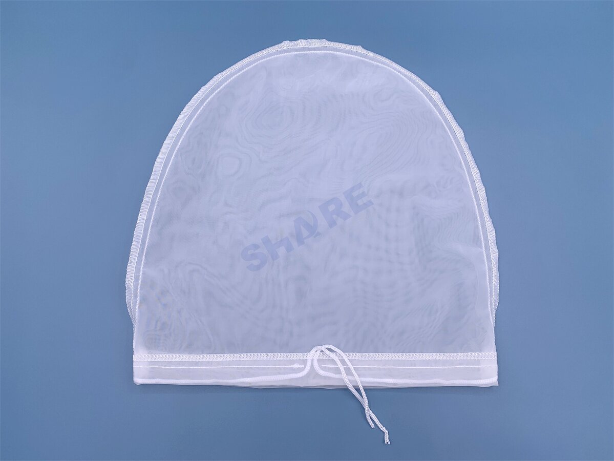 mesh bag with drawstring