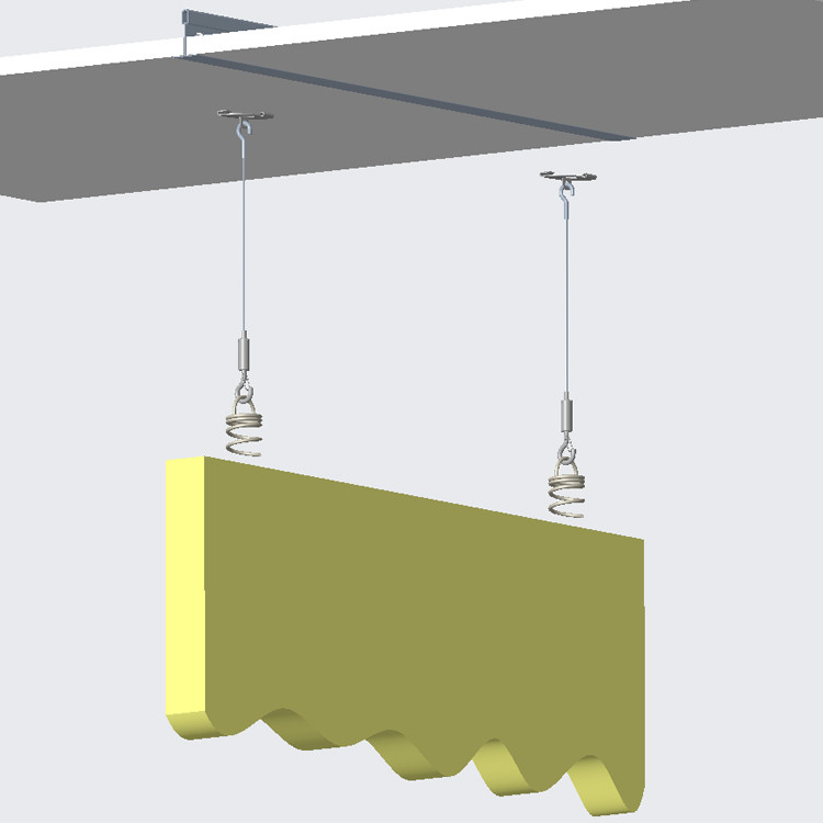 M6 T-Bar Twist Clip Hook Cable Gripper Versatile Attachment For Acoustic Ceiling Suspension System