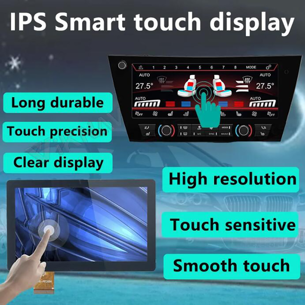 BMW X5 F15 X6 F16 2014-2019 Single Din Bluetooth Radio car stereo LCD Digital Dashboard