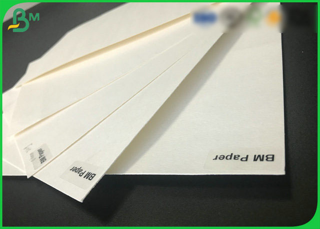 Nature white Absorbent cardboard 0.4mm 0.6mm 0.8mm 1mm Uncoated Coaster Paper