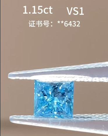 Princess Diamond Loose Synthetic Diamond Blue Diamonds Loose Lab Made Diamond Prime Source