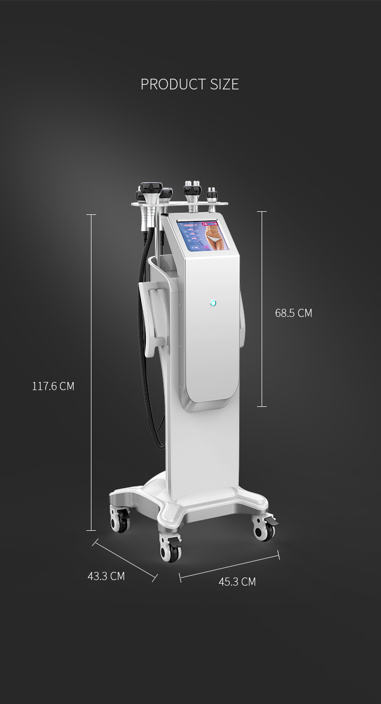 7 In 1 Vacuum Cavitation Machine Body Slimming RF Laser Beauty Instrument