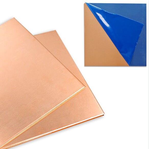 Bright Surface Red Pure 1mm Copper Plate Sheet 1000mm-6000mm For Printing