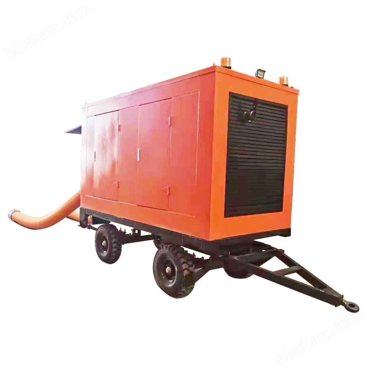 Emergency And Flood Control Drainage Pump Truck 110V Mechanical Seal