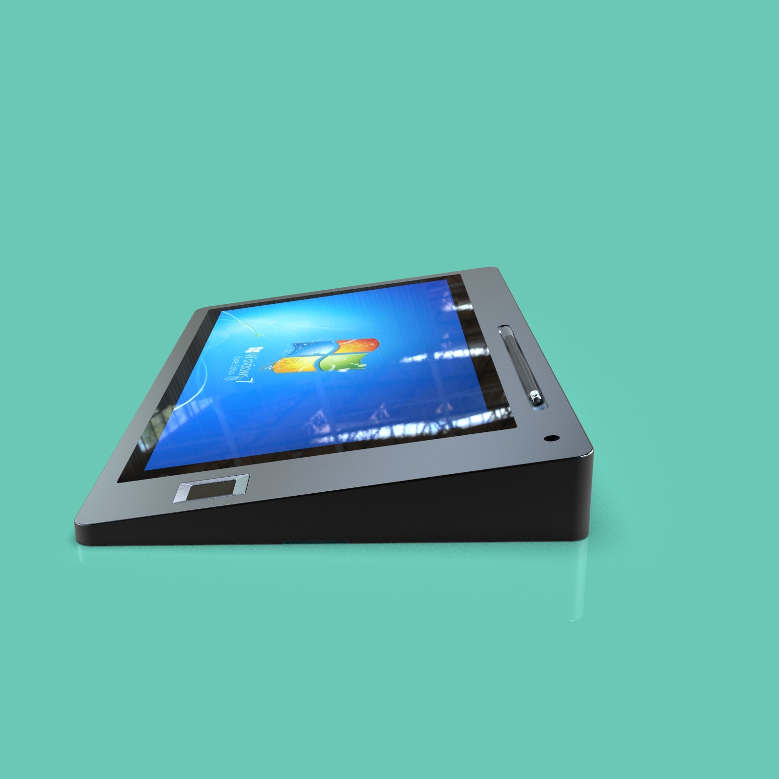 JP1401 14-Inch Desktop Windows System Electromagnetic Screen Handwriting Signature All-in-One Device offers a modern, paperless office solution