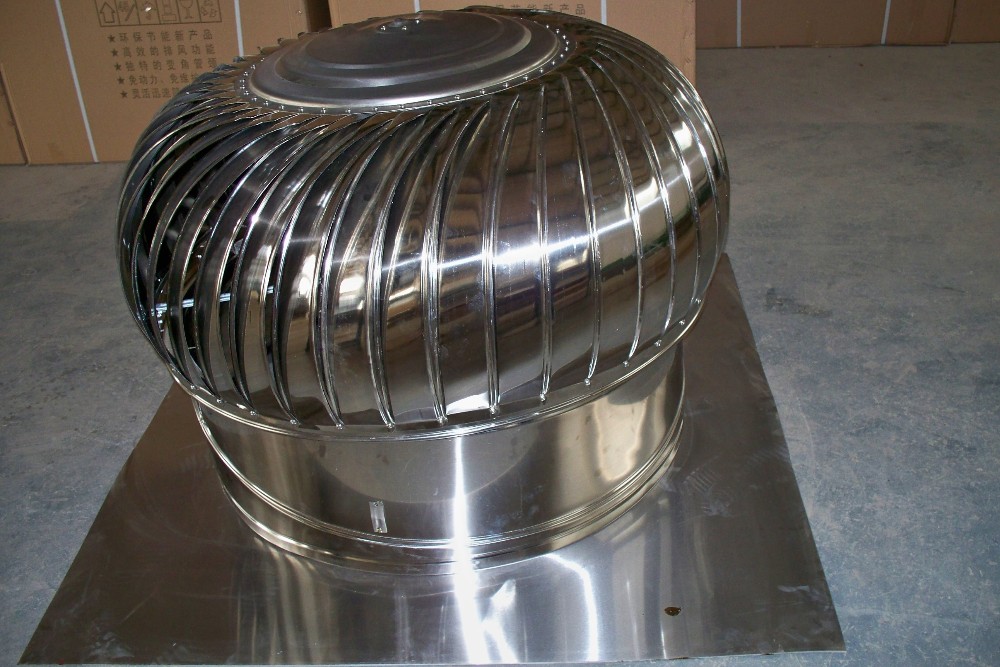 Stainless Steel 8 inch Wind Driven Turbine Ventilator Fan for Industrial Ventilation