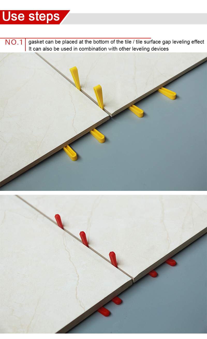 Wedges Floor Wall Tile Leveler Spacers Flat Leveling System Tools