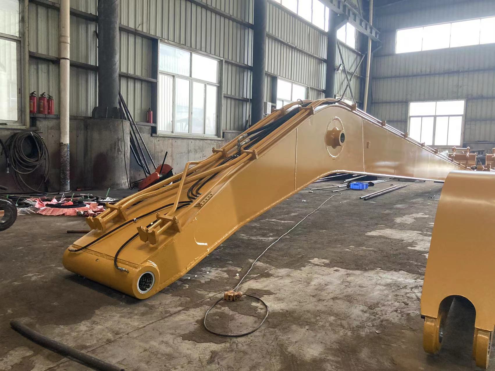 Custom Long Reach Boom Arm for Excavator , Excavator Attachments Long Reach Arm