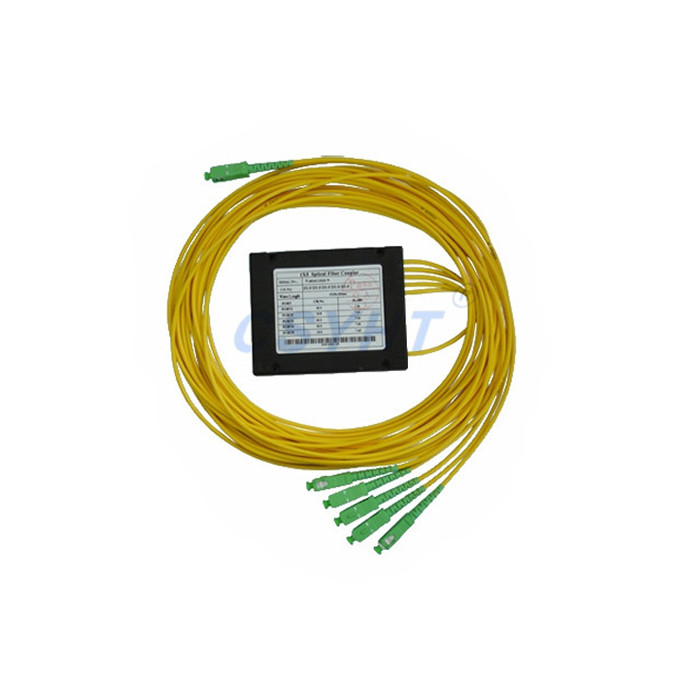 1X16 PLC 1310nm Fiber Optic Splitter G657A1 Gpon Epon SC APC UPC
