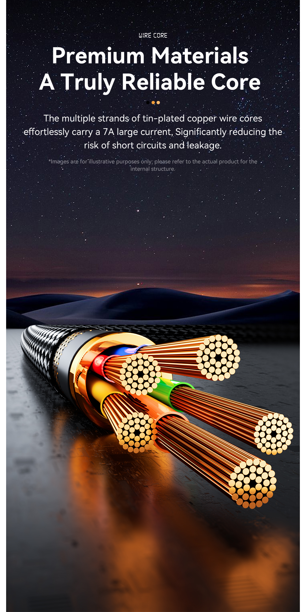 7A Max 100W USB A To C Type C Charging Cable ESSAGER ES-X58 Series
