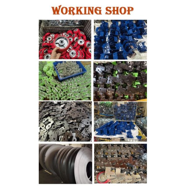 Loading Trolley Wheels Heat Resistant Caster Wheels 150–250°C Lockable Rigid Swivel Production Lines