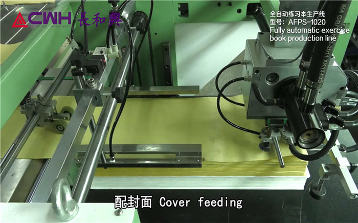 380V A3 A4 A5 Stapled Exercise Book Making Machine