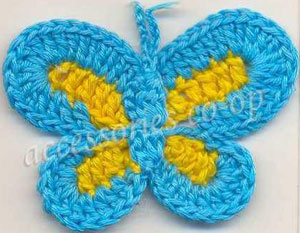 Handmade Crochet Flowers DIY Clothing accessories Cotton material Colorful decorative