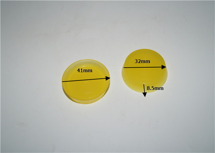 Yellow Roland Offset Printing Machine Spare Parts Rubber Ring Seal 41*32*8.5mm For Roland 900 Press