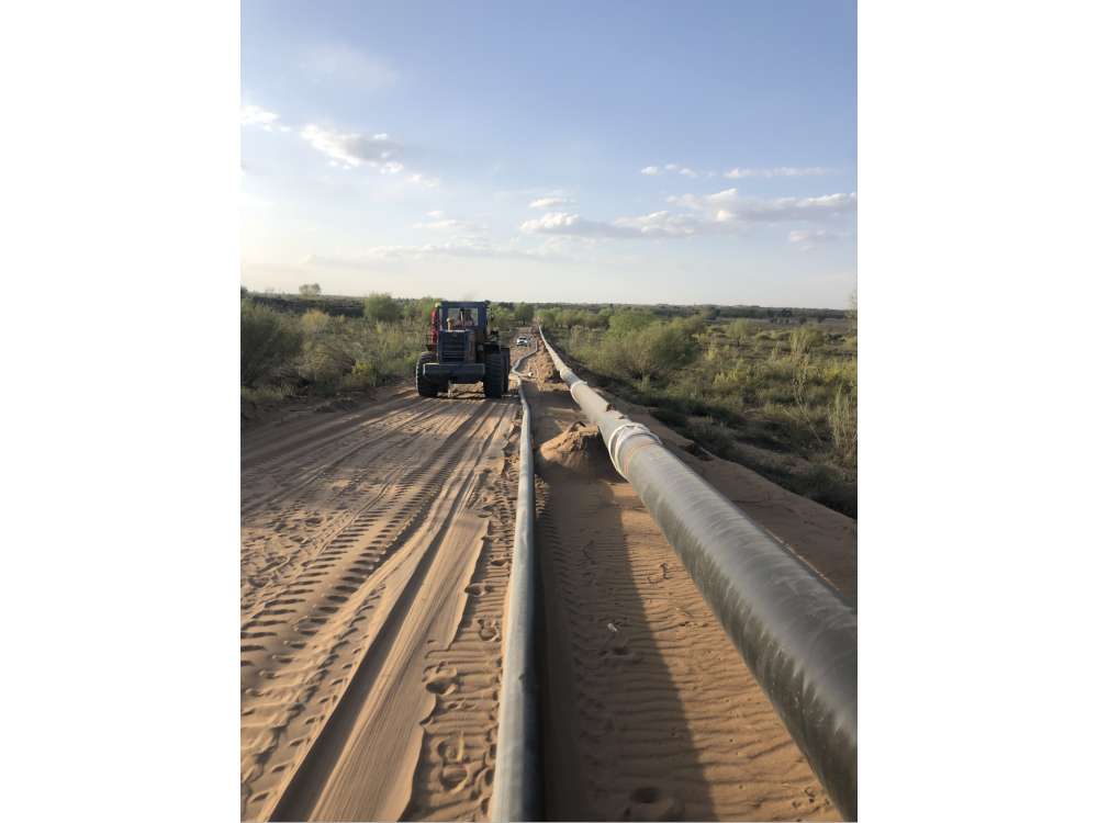 Reinforced UHMW PE Pipe , Composite Non Metallic Pipe Materials