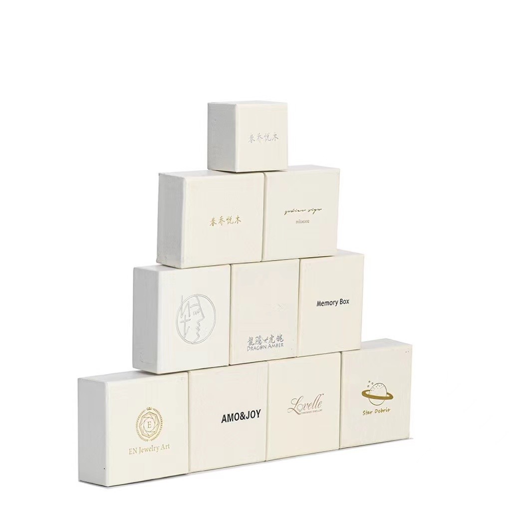 OEM ODM Magnetic Paper Jewelry Gift Boxes Recycled Cardboard Jewelry Boxes