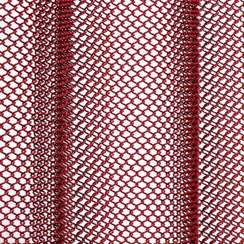 Aluminum Coil Metal Wire Mesh Curtain With Custom Surface Finish For Decoration
