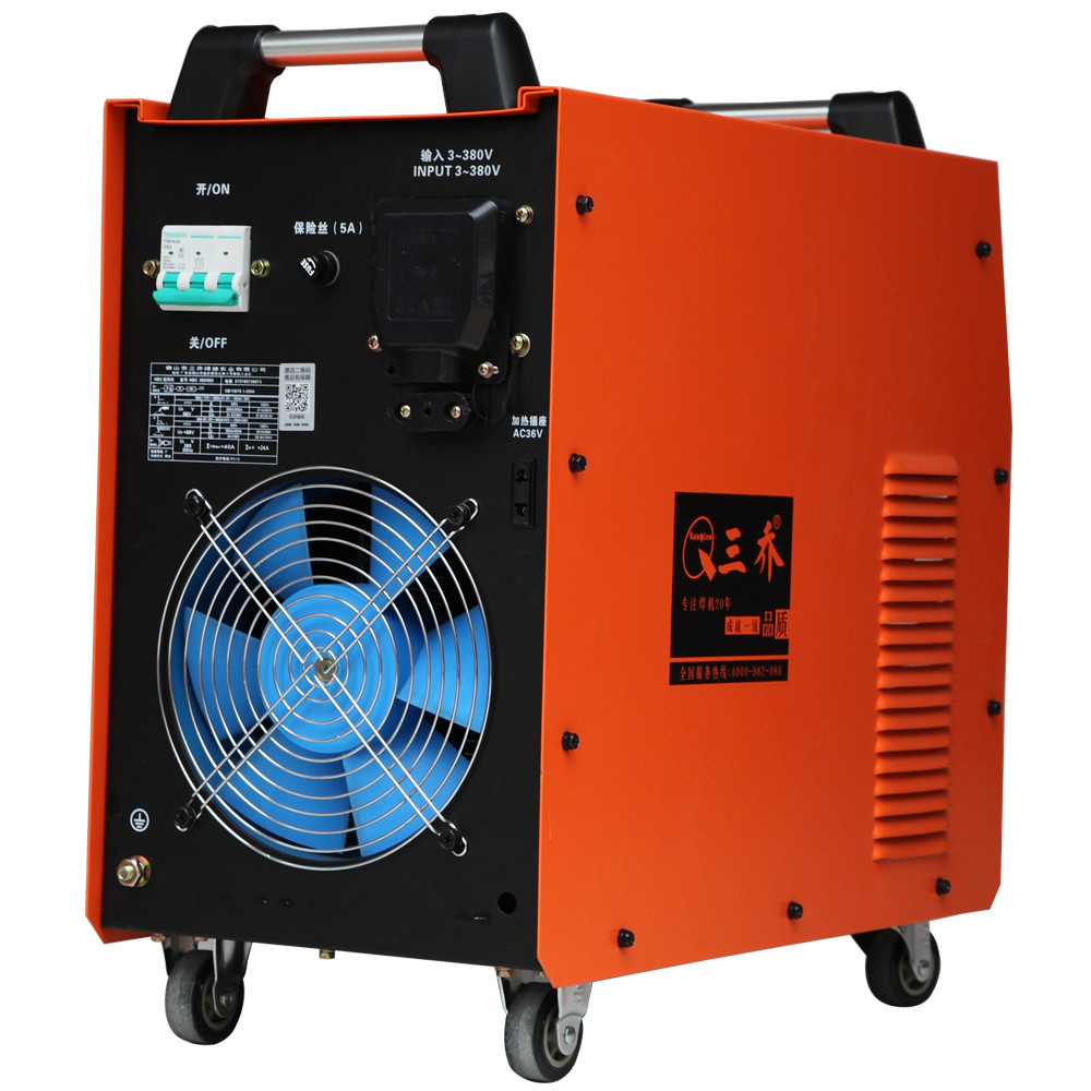 350A AC380V Co2 Welding Machine , IGBT Inverter Welder 15KG Wire Spool