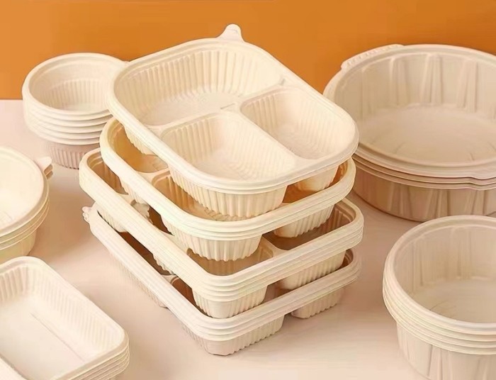 Twin Screw Biodegradable Rice Wheat Straw Tableware Making Machine