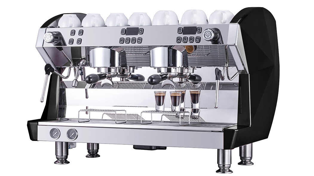 Corrima Double Group Coffee Machine Commercial Manual Espresso Machine