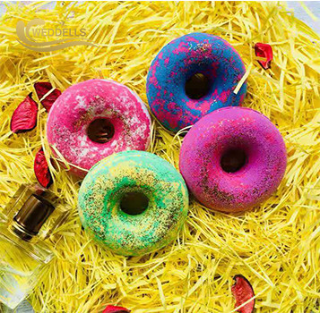 Donuts Shaped Custom Bath Bombs SLS Free Sample Fee Available FDA Approval