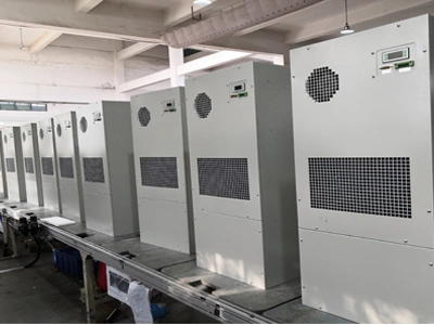 Industrial 400W IP55 220/230 VAC 48VDC Air Conditioner for Telecom Cabinet Cooling
