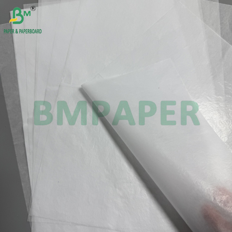 17g 20g Semi-Translucent Paper Two Side Glossy Food Wrapping Paper