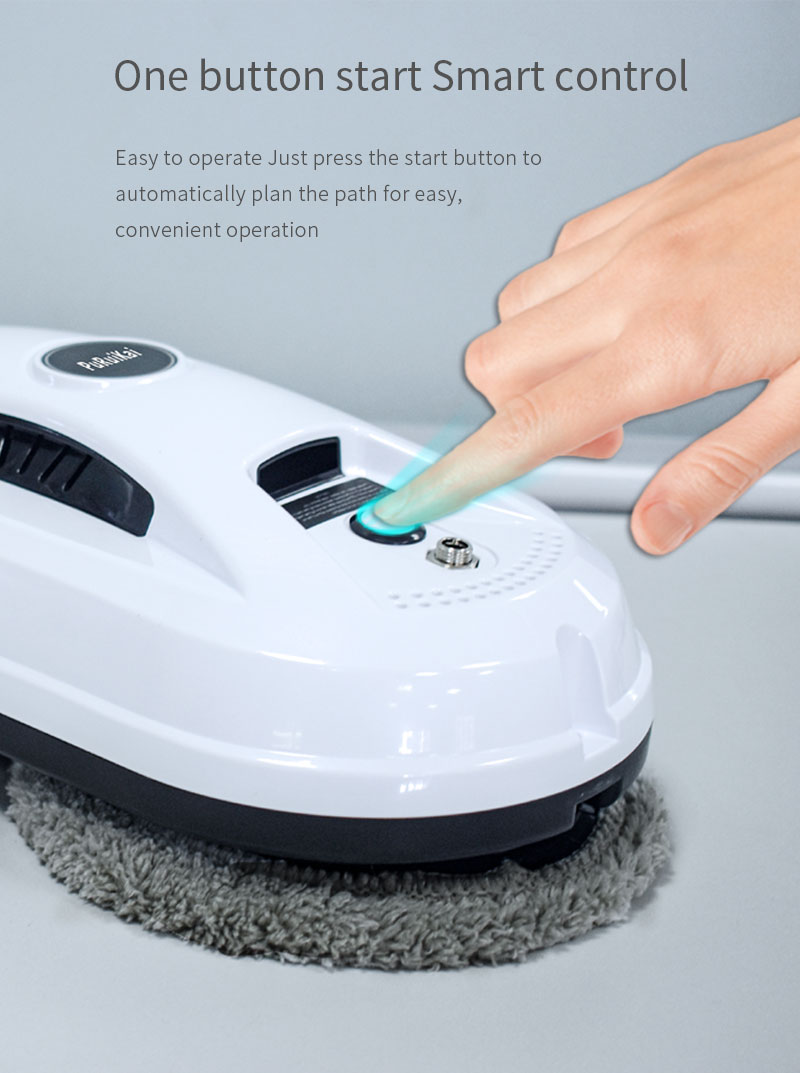 Intelligent 500mAh Window Cleaner Robot Remote Control Pure Clean Smart Robot Vacuum