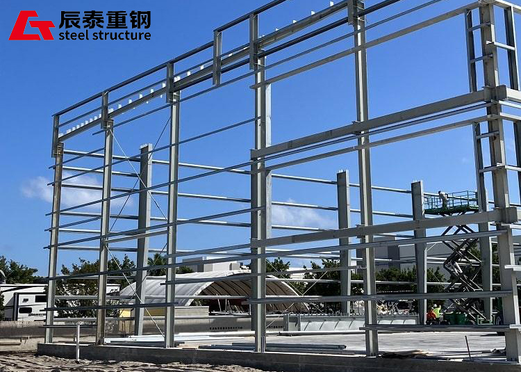 Modular Steel Frame Construction Prefabricated Steel Frame Commercial Building