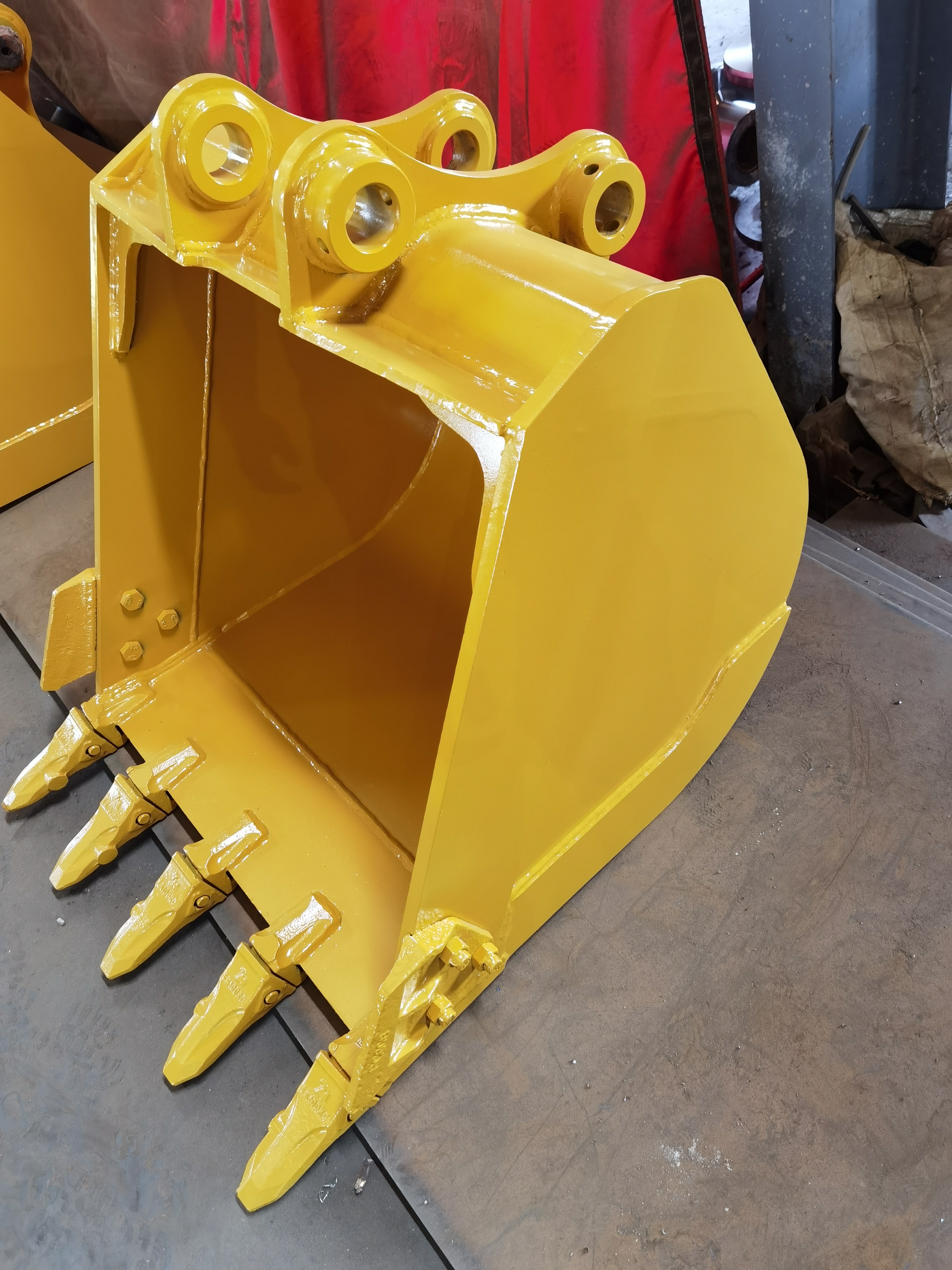 Customize Excavator Bucket HD308 Replacement Part For Construction Machinery