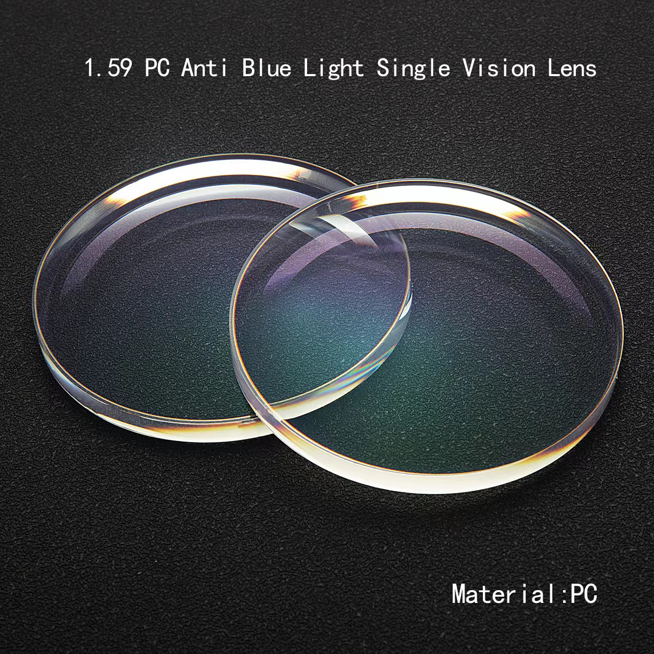 1.59 PC Lenses Blue Block Polycarbonate Lens For Block Blue Ray