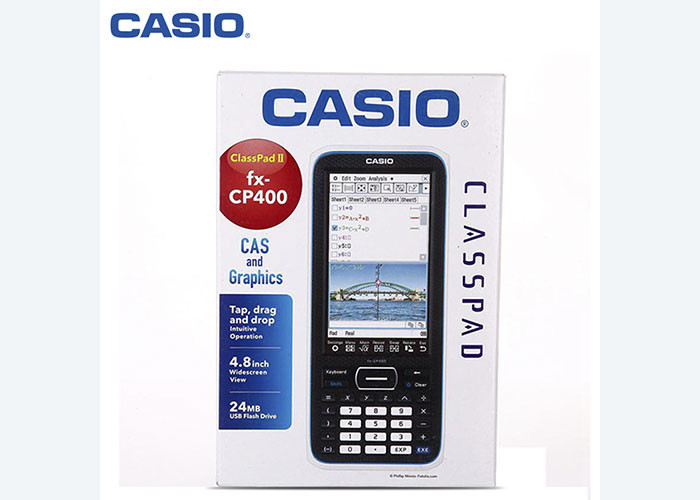 For CASIO fx-CP400 English color screen drawing programming calculator 4.8 "screen engineering mapping calculation
